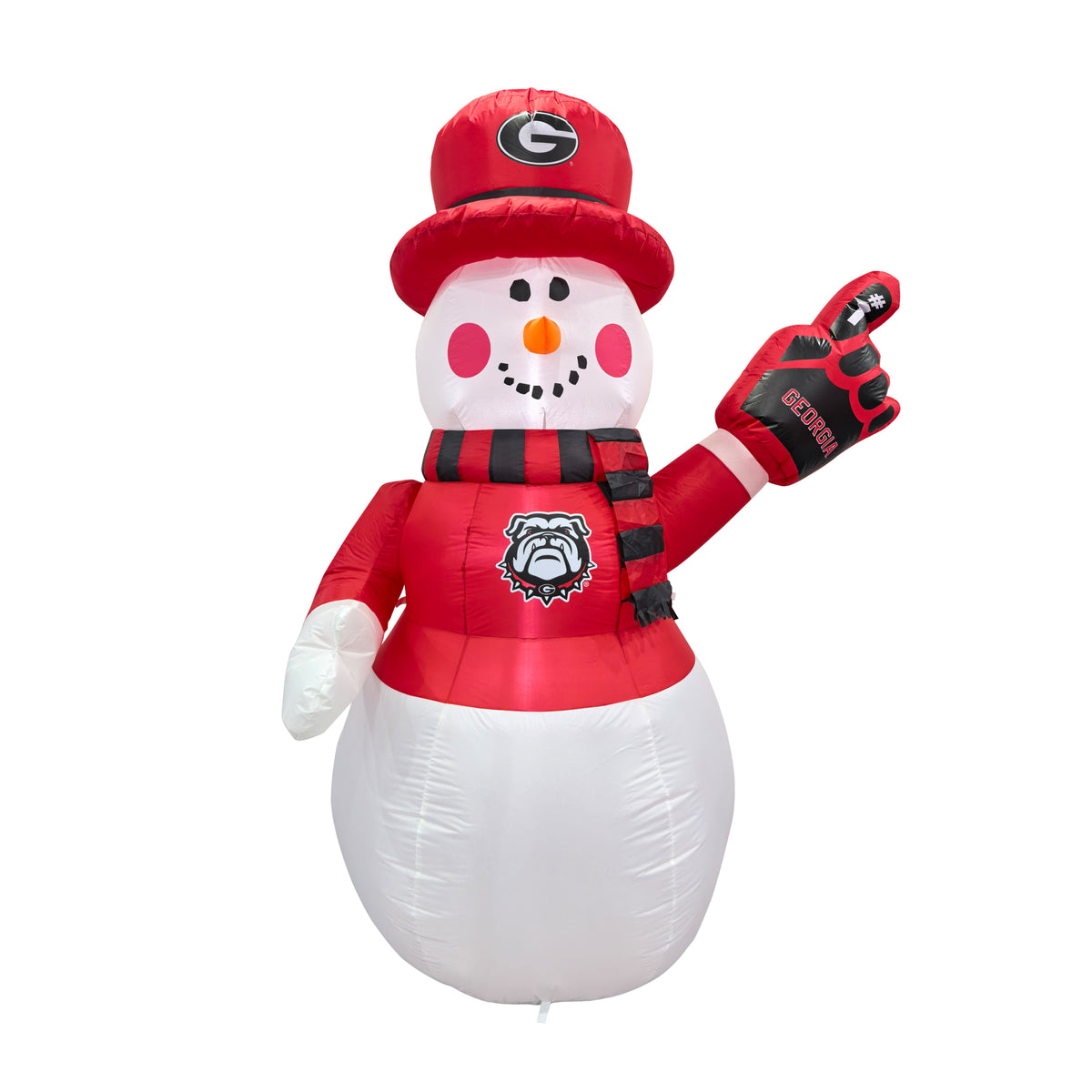 Georgia 7ft Snowman Yard Inflatable
