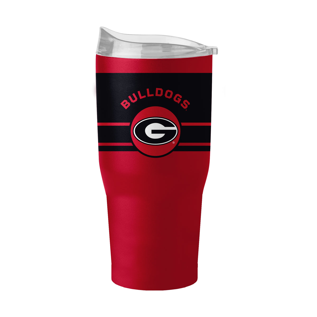 Georgia Bulldogs 30oz Powder Coat Tumbler