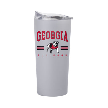 Georgia Bulldogs 20oz Powder Coat Tumbler