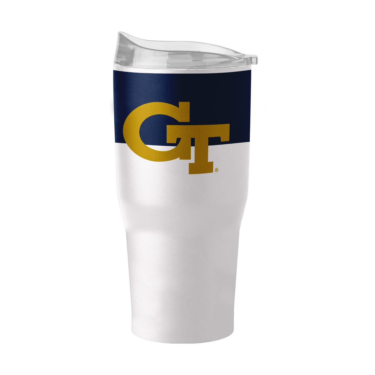 Georgia Tech Yellow Jackets 30oz Powder Coat Tumbler