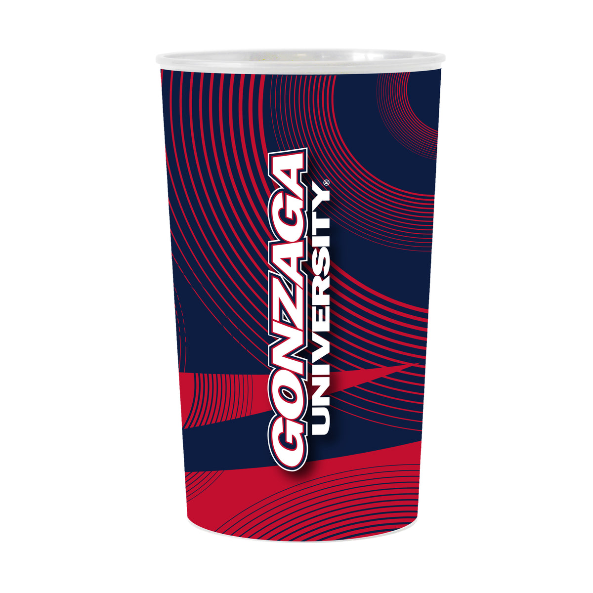 Gonzaga Geometric Hardwall Cup 4 Pack
