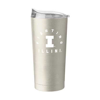 Illinois Fighting Illini 20oz Powder Coat Tumbler