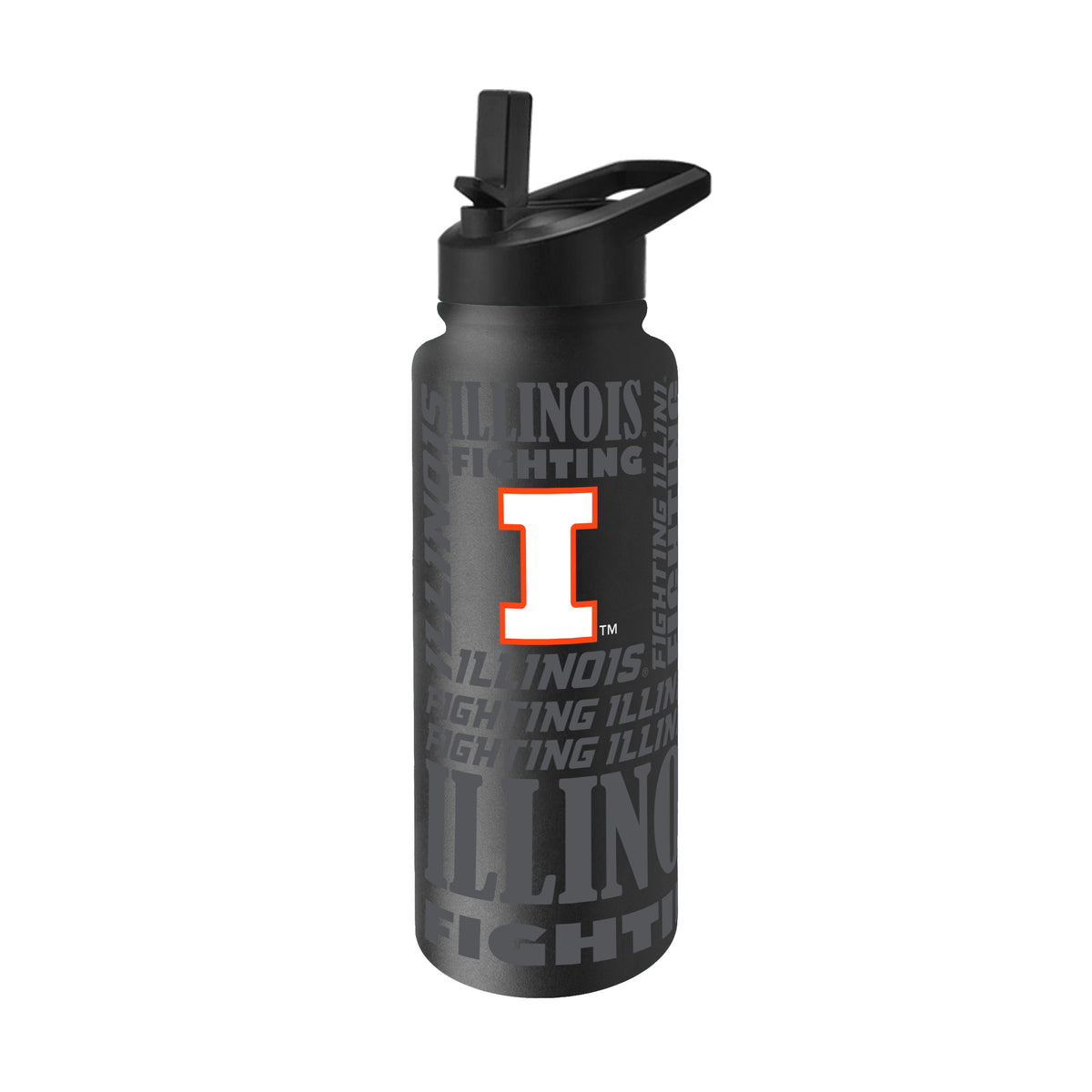 Illinois Fighting Illini 34oz Quencher Bottle