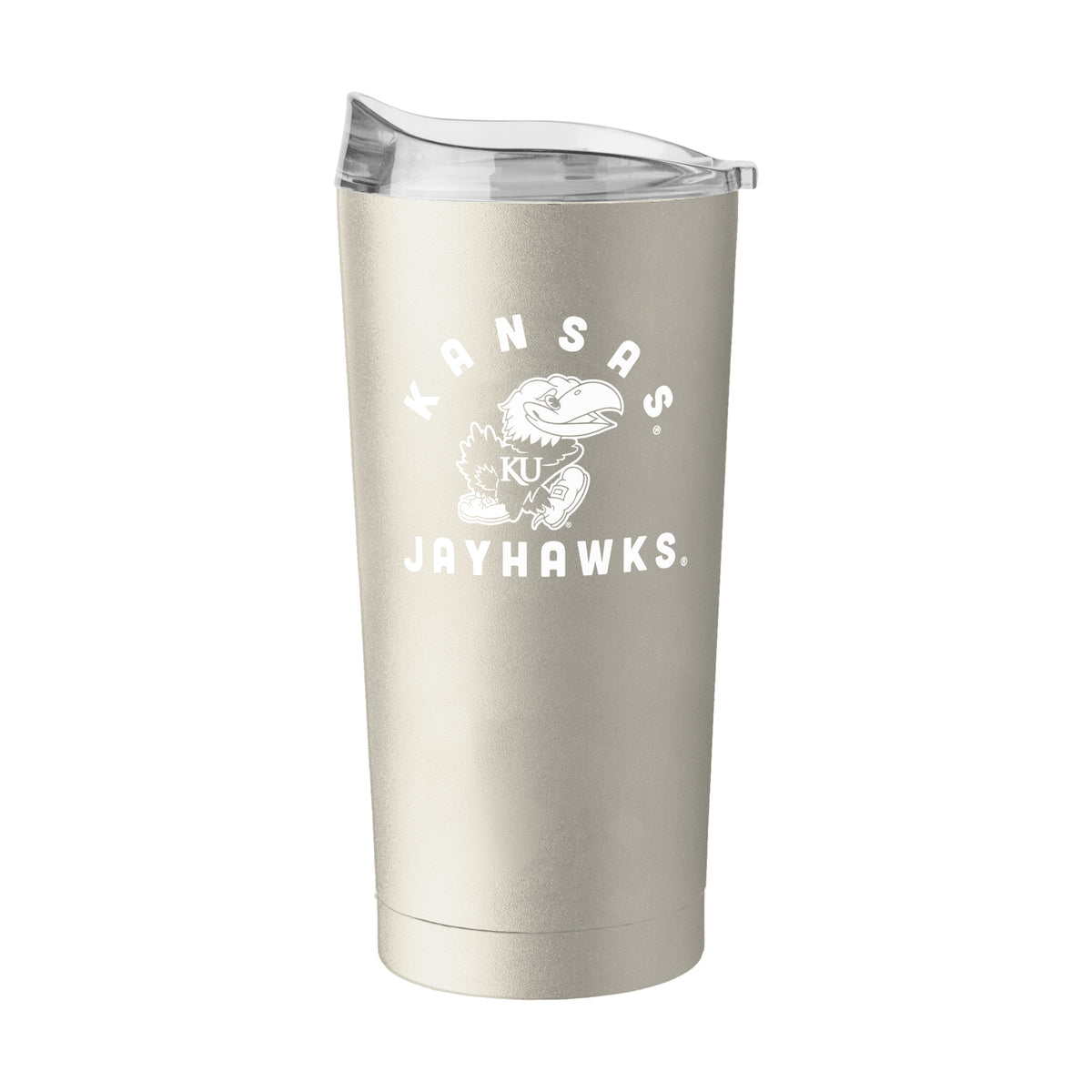 Kansas Jayhawks 20oz Powder Coat Tumbler