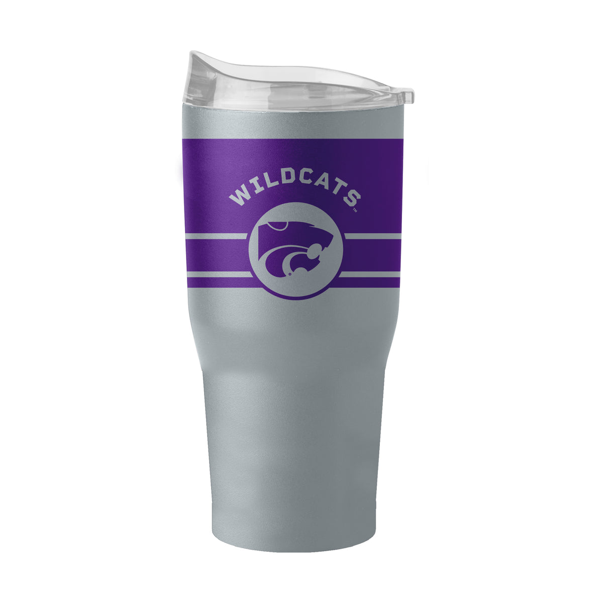 Kansas State Wildcats 30oz Powder Coat Tumbler