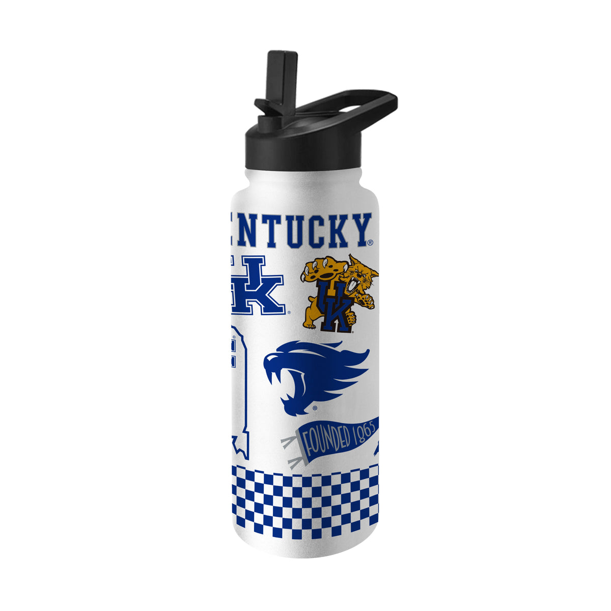 Kentucky Wildcats 34oz Quencher Bottle