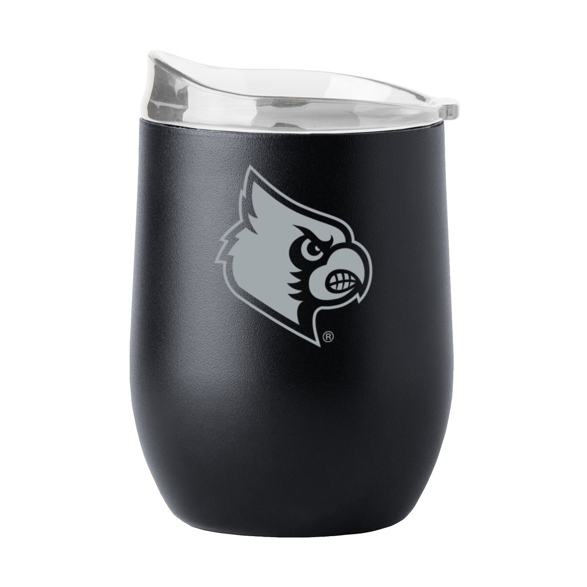 Louisville Cardinals 16oz Powder Coat Curved Beverage