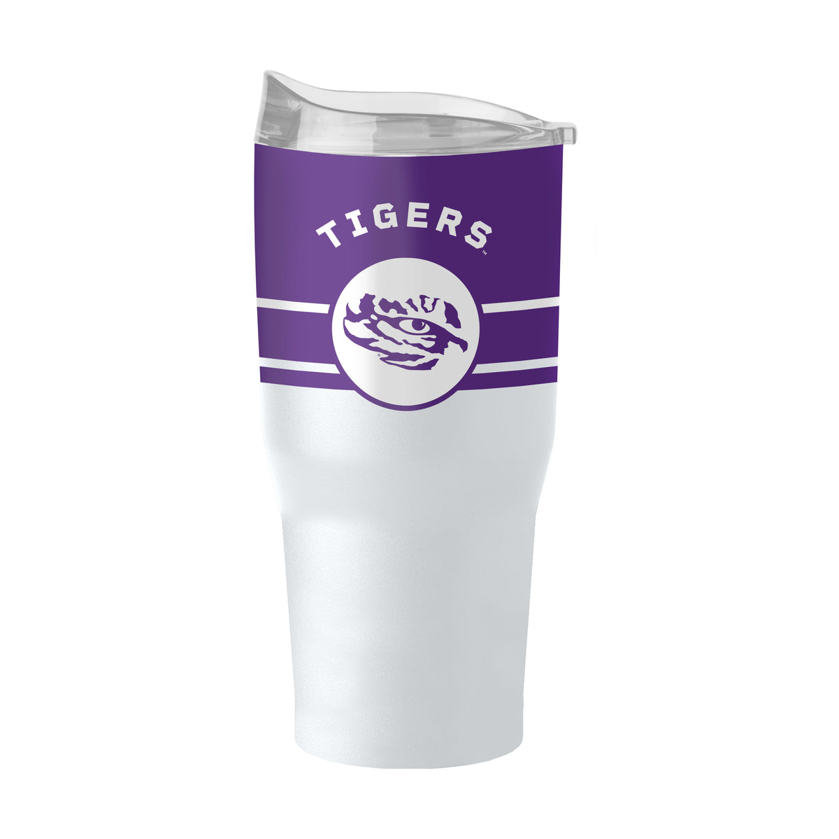 LSU Tigers 30oz Powder Coat Tumbler