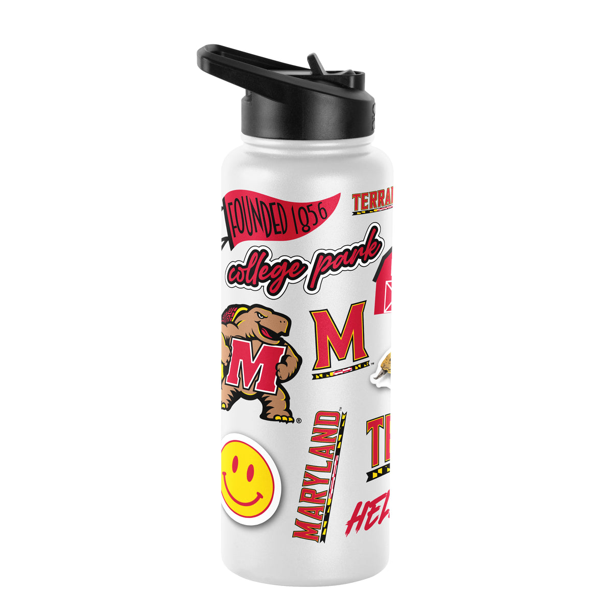 Maryland Terrapins 34oz Quencher Bottle