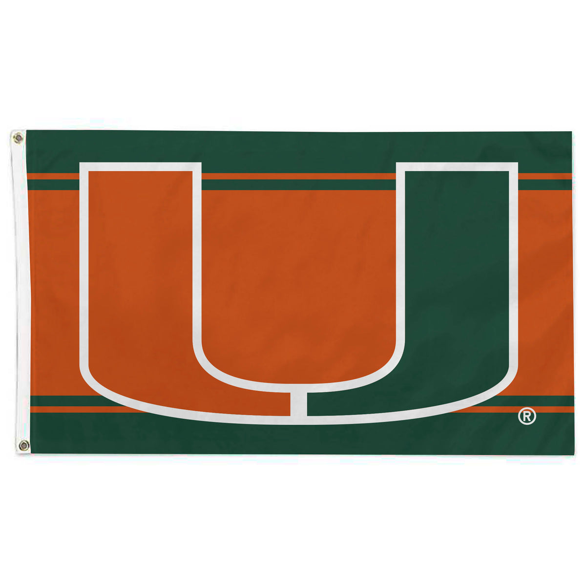Miami Hurricanes 3' x 5' Home Flag