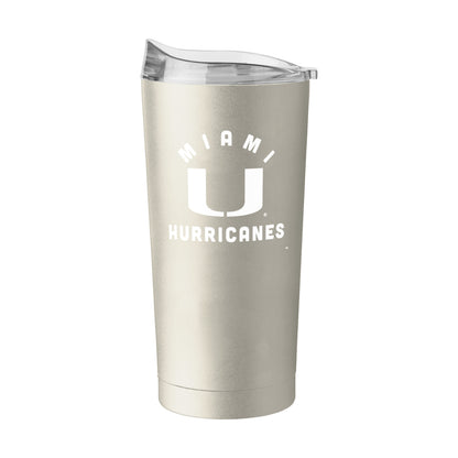 Miami Hurricanes 20oz Powder Coat Tumbler