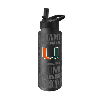 Miami Hurricanes 34oz Quencher Bottle