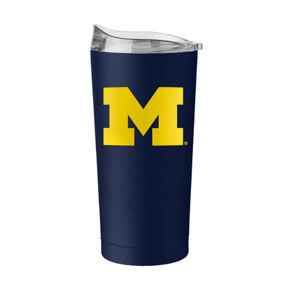 Michigan Wolverines 20oz Powder Coat Tumbler