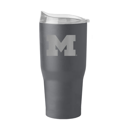 Michigan Wolverines 30oz Powder Coat Tumbler