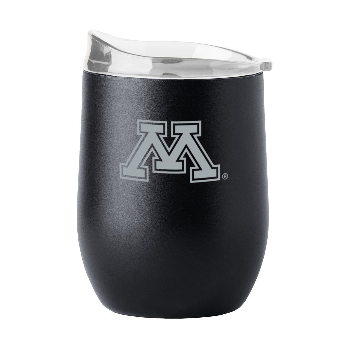 Minnesota Golden Gophers 16oz Powder Coat Curved Beverage