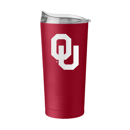 Oklahoma Sooners 20oz Powder Coat Tumbler