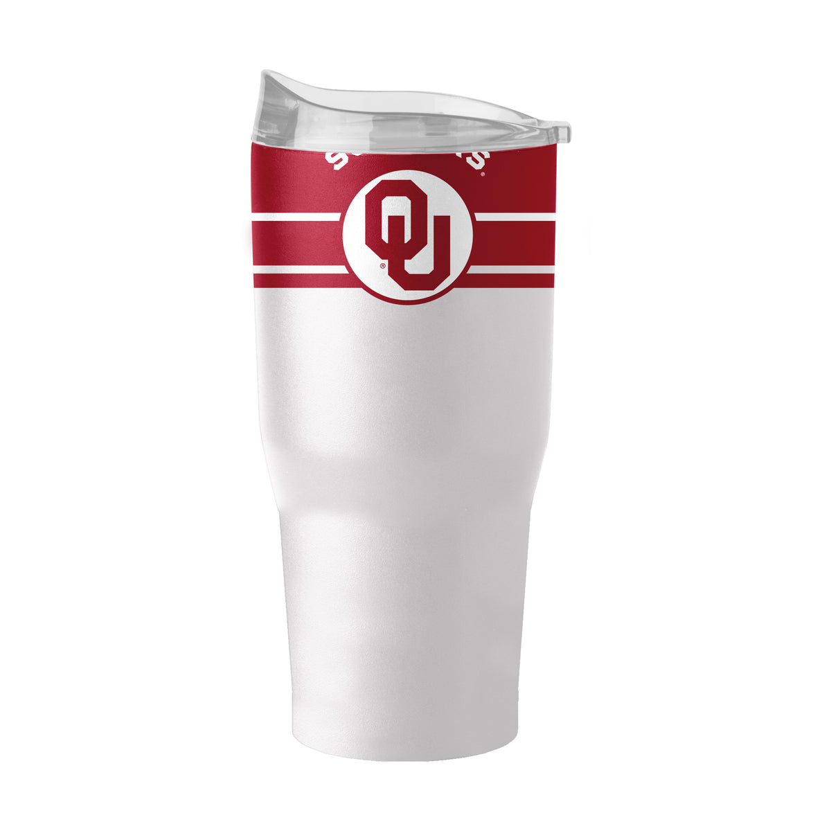 Oklahoma Sooners 30oz Powder Coat Tumbler