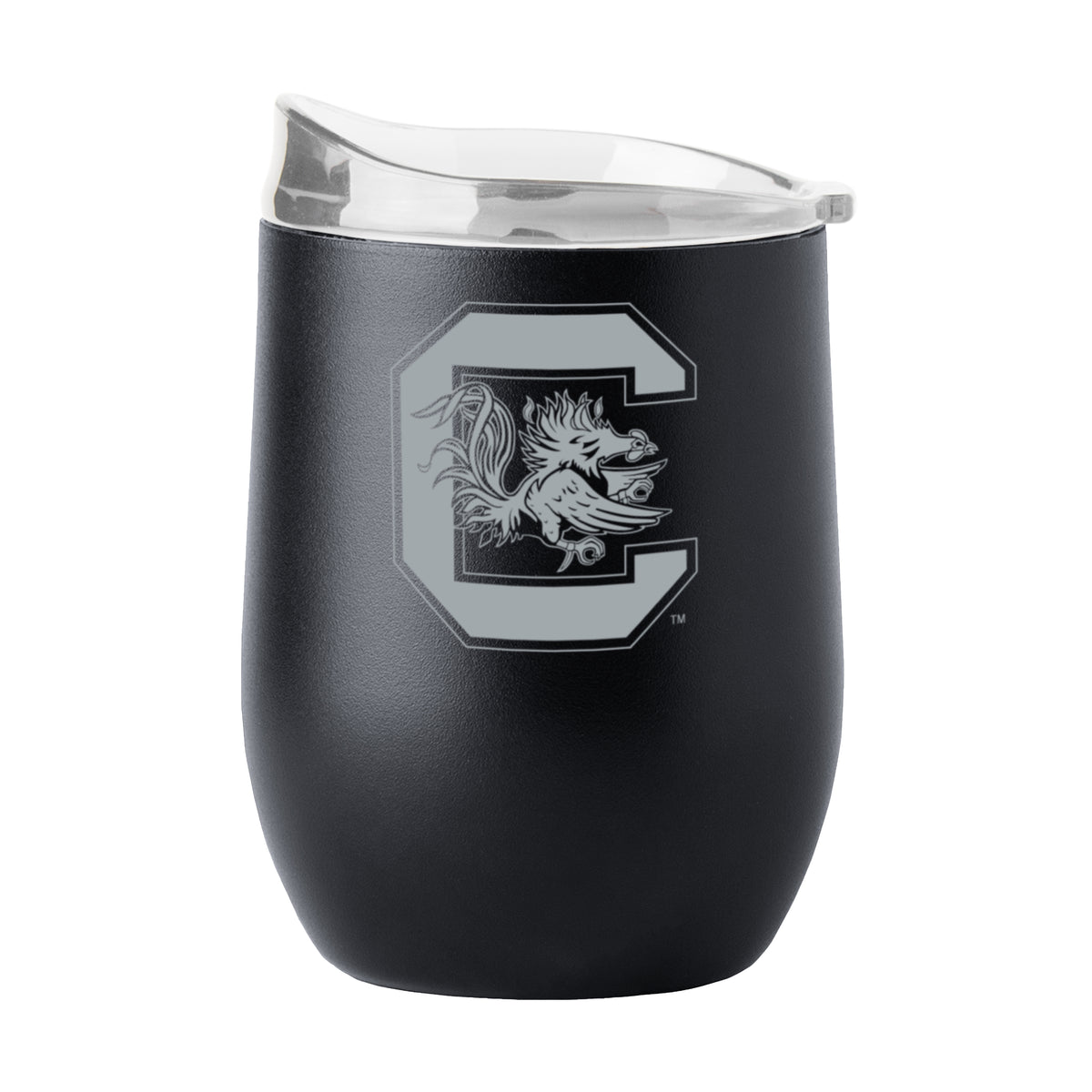 South Carolina Gamecocks 16oz Powder Coat Curved Beverage