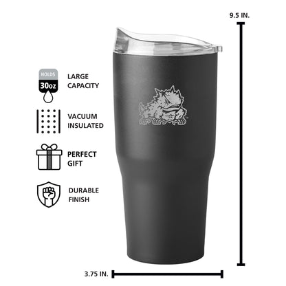 TCU Horned Frogs 30oz Powder Coat Tumbler