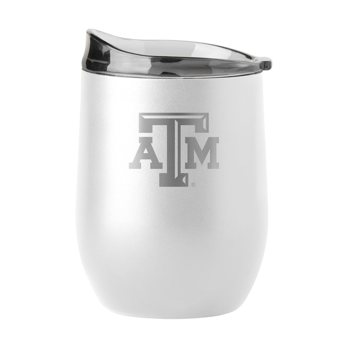 Texas A&M Aggies 16oz Powder Coat Curved Beverage