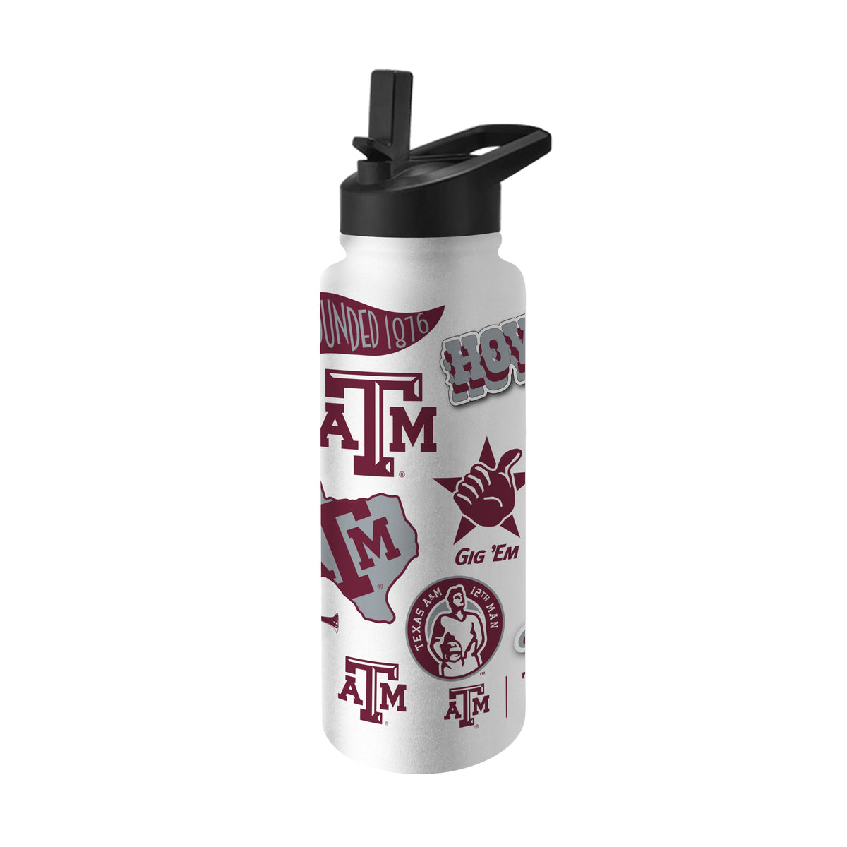 Texas A&M Aggies 34oz Quencher Bottle
