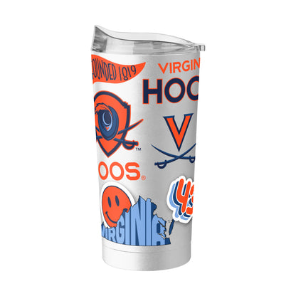 Virginia Cavaliers 20oz Powder Coat Tumbler