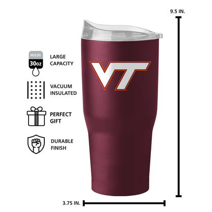 Virginia Tech Hokies 30oz Powder Coat Tumbler