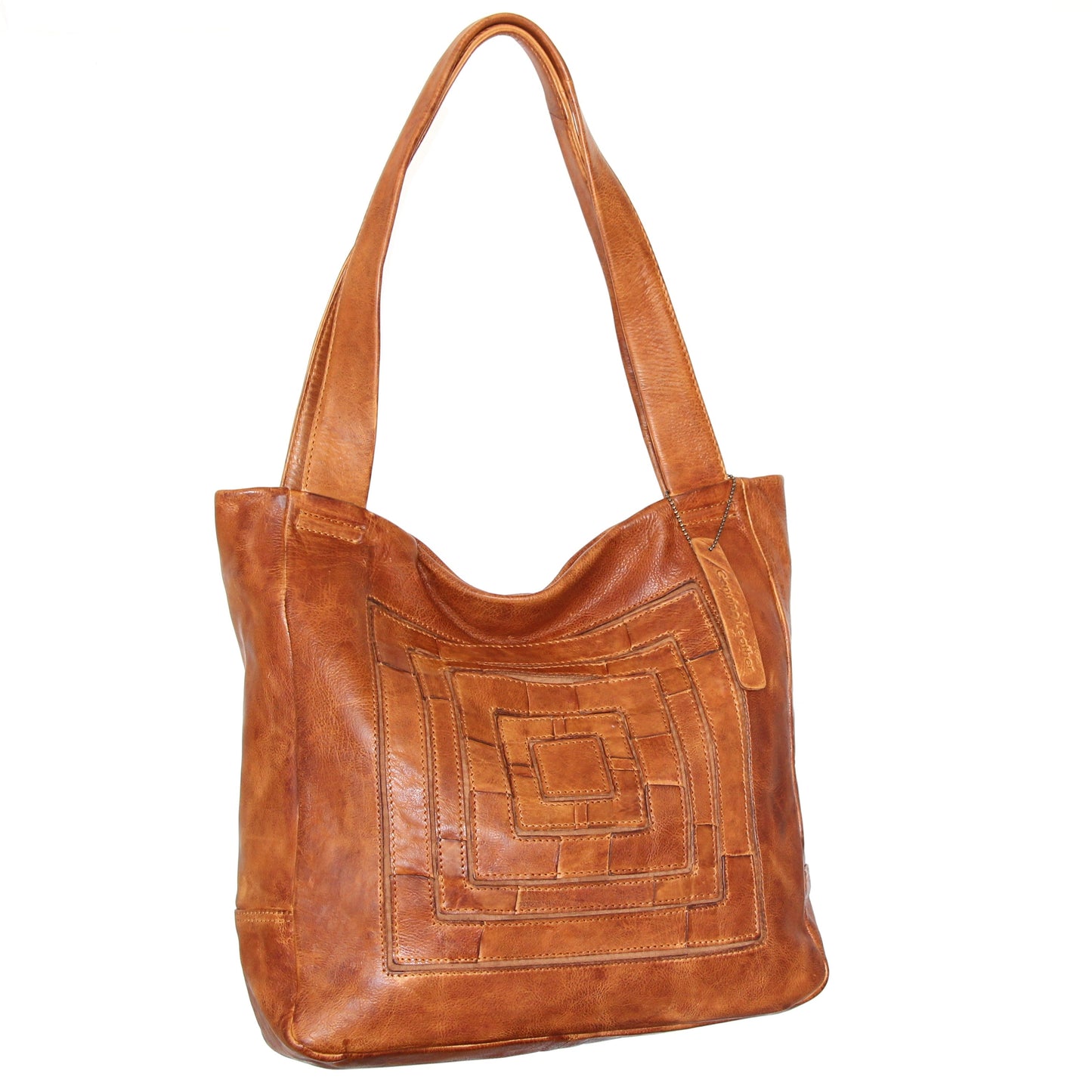 Fina Tote in Cognac