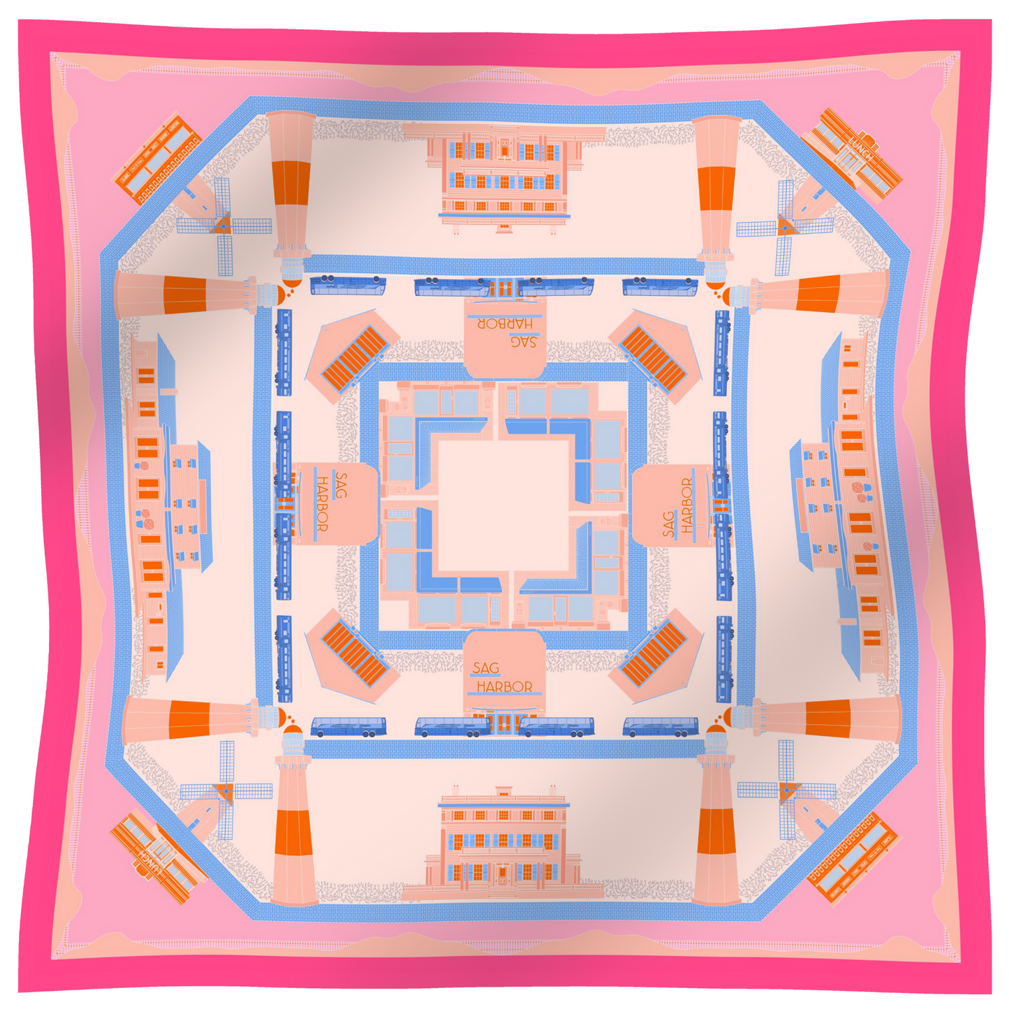 THE HAMPTONS SCARF