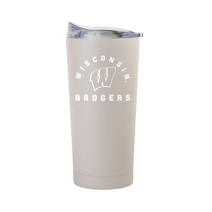 Wisconsin Badgers 20oz Powder Coat Tumbler