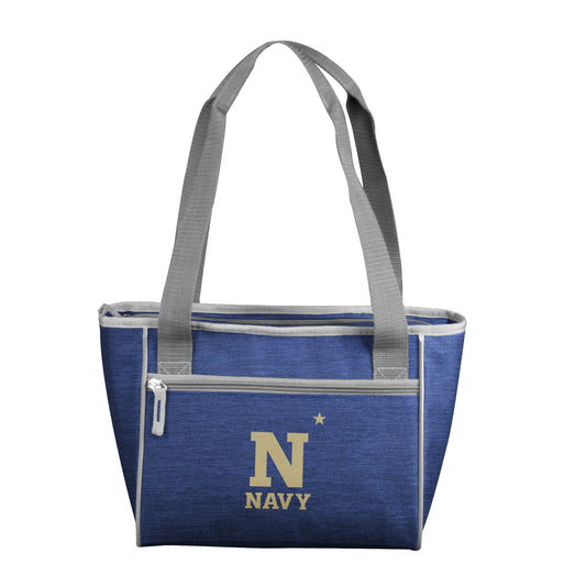 Naval Academy Crosshatch 16 Can Cooler Tote