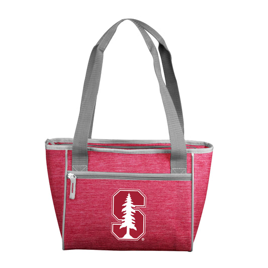 Stanford University Cardinal 16 Can Cooler Tote f/ Primary Logo