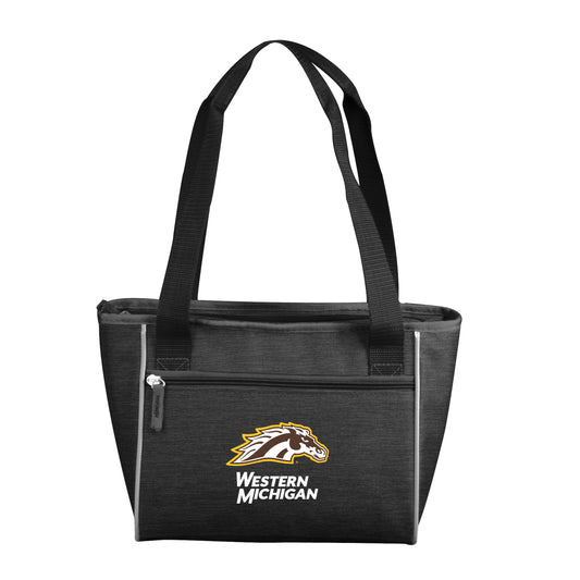 Western Michigan Crosshatch 16 Can Cooler Tote