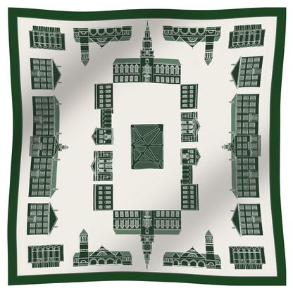 THE HANOVER BIG GREEN SCARF