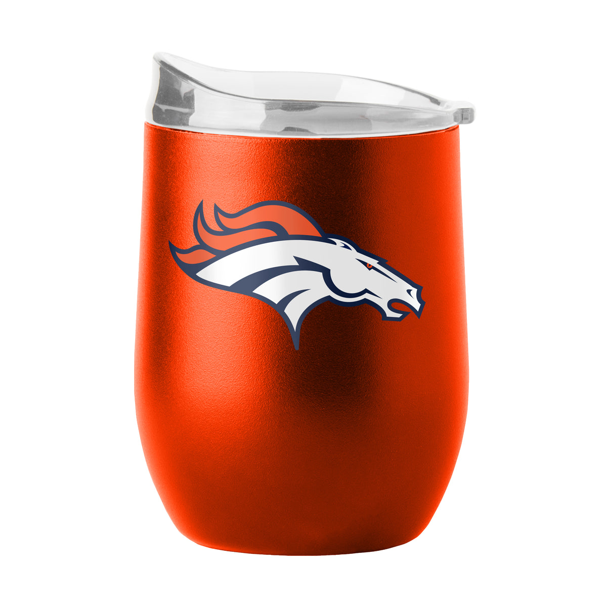 Denver Broncos 16oz Powder Coat Curved Beverage