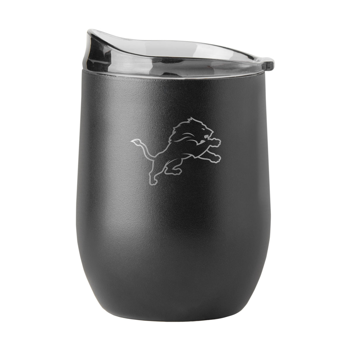 Detroit Lions 16oz Powder Coat Curved Beverage