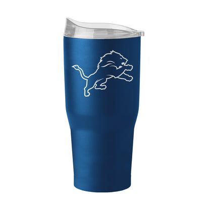 Detroit Lions 30oz Powder Coat Tumbler