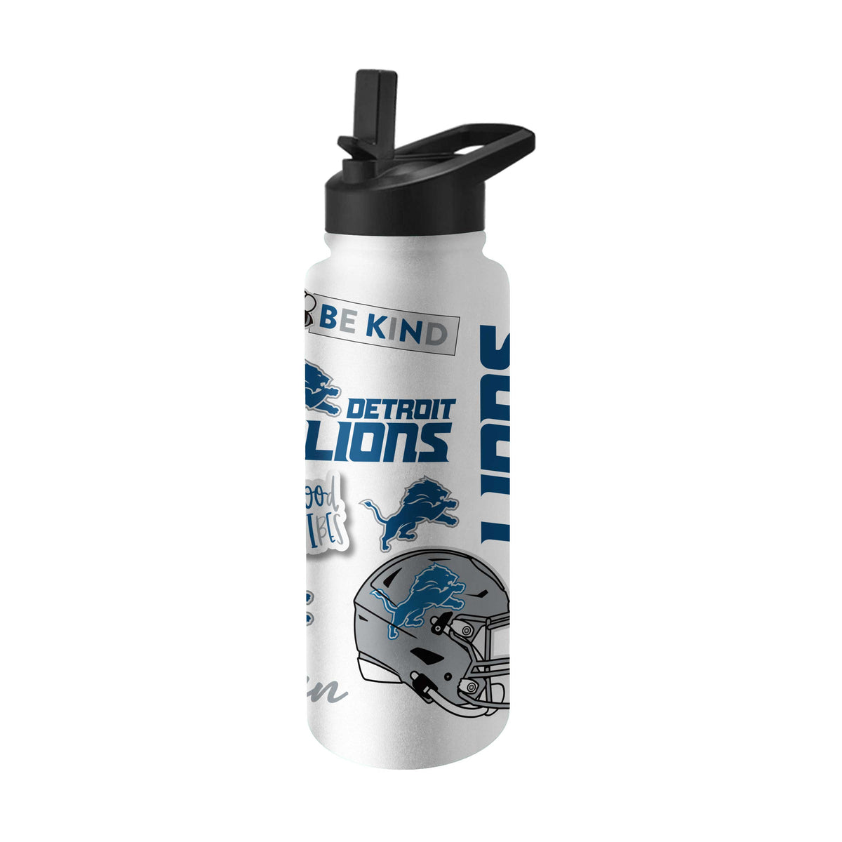 Detroit Lions 34oz Quencher Bottle