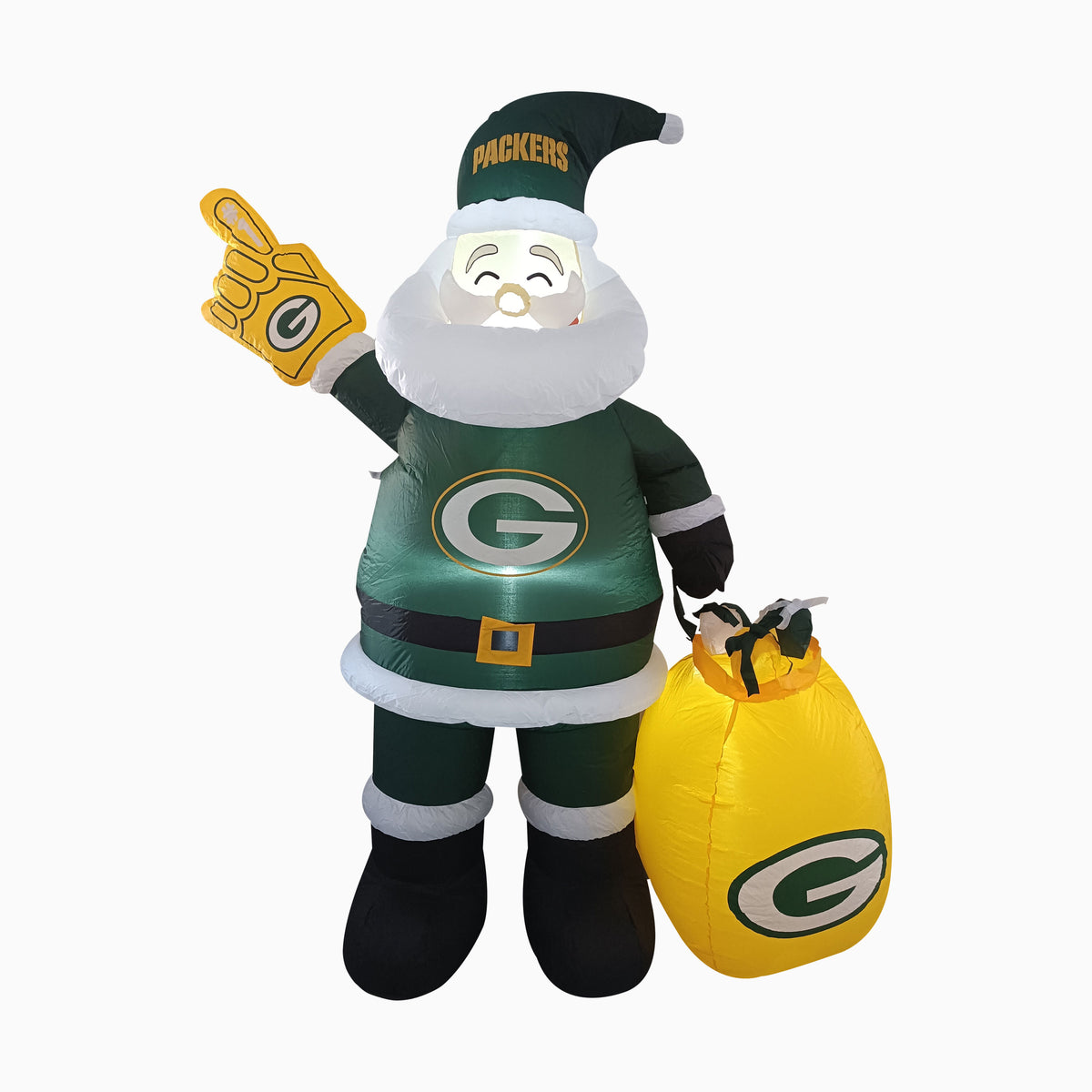 Green Bay Packers Inflatable Santa