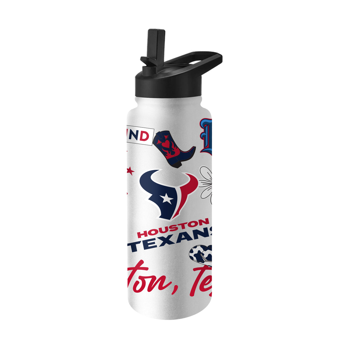 Houston Texans 34oz Quencher Bottle