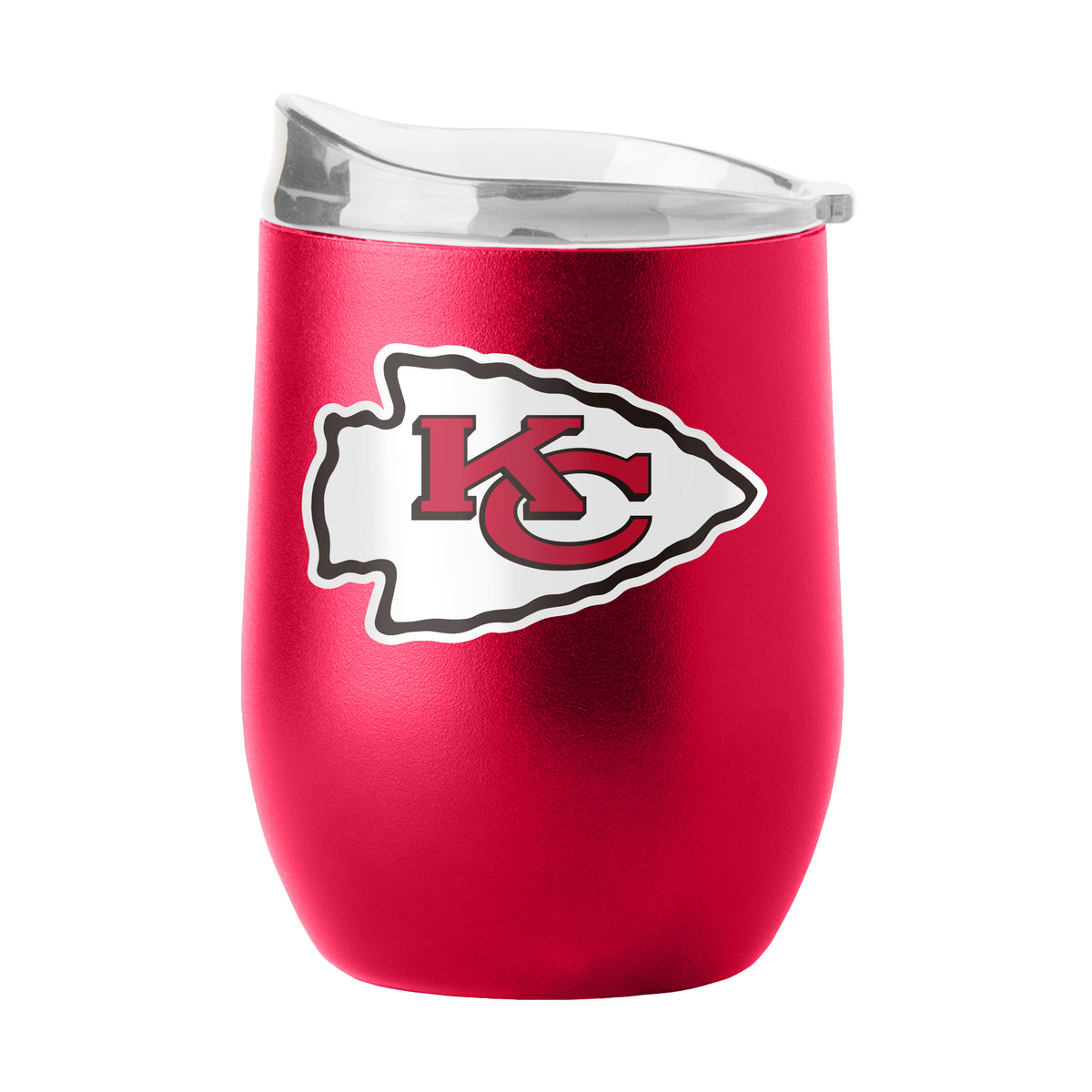 Kansas City Chiefs 16oz Powder Coat Curved Beverage