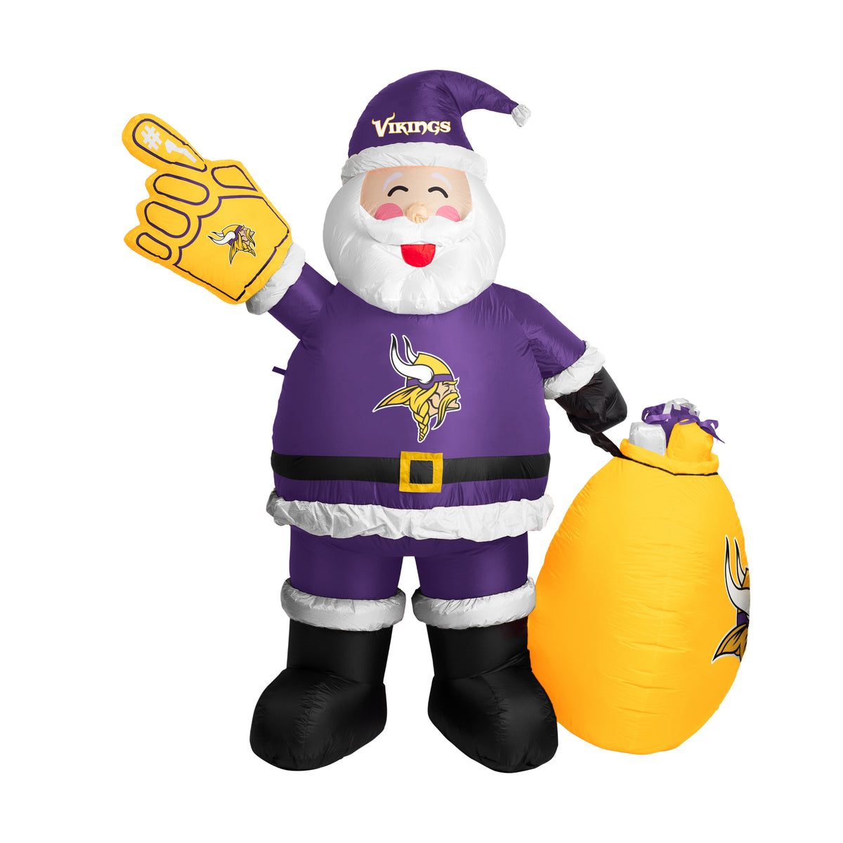 Minnesota Vikings Inflatable Santa
