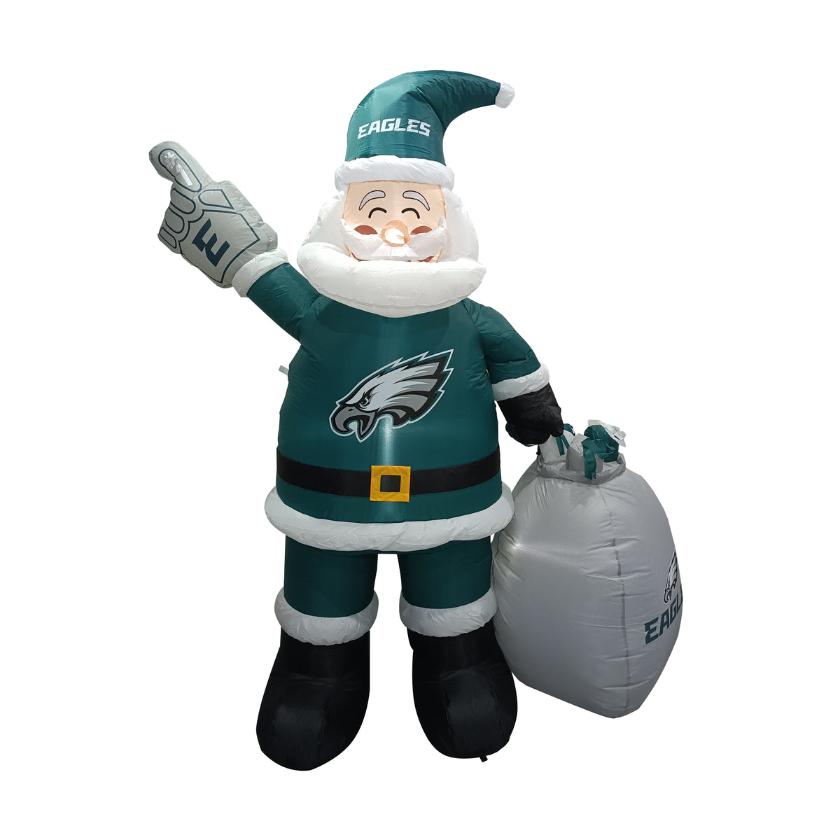 Philadelphia Eagles Inflatable Santa