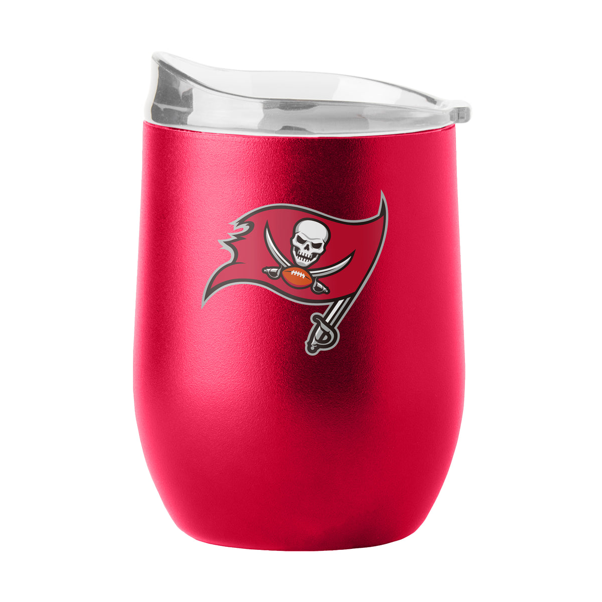 Tampa Bay Buccaneers 16oz Powder Coat Curved Beverage