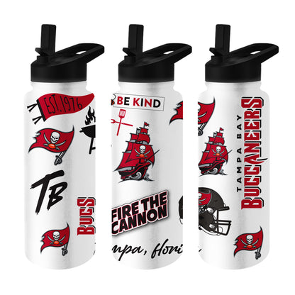 Tampa Bay Buccaneers 34oz Quencher Bottle