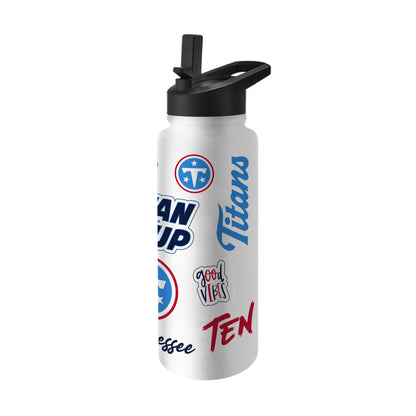 Tennessee Titans 34oz Quencher Bottle