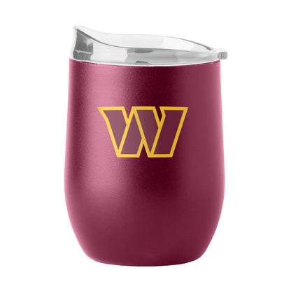 Washington Commanders 16oz Powder Coat Curved Beverage