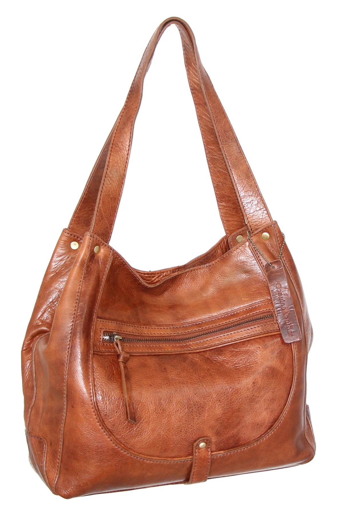 Nino Bossi Handbags Braylee Satchel - Cognac