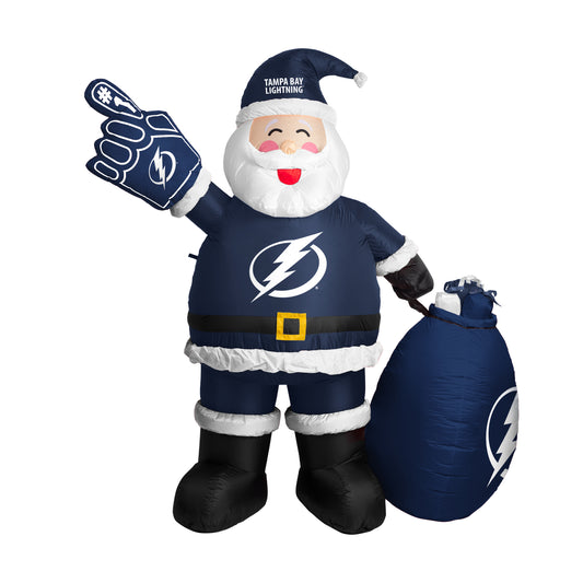 Tampa Bay Lightning Inflatable Santa