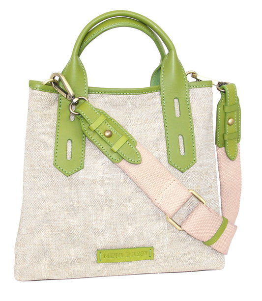 Alberta Leather Hobo in Green